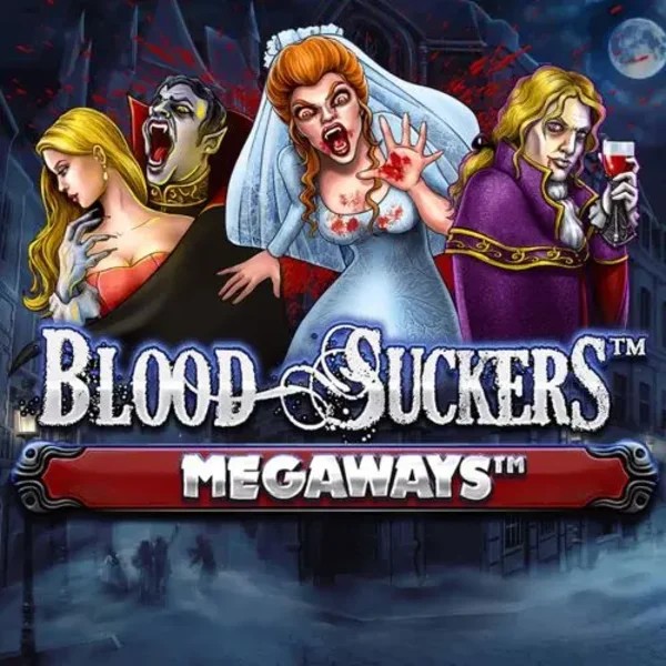 Blood Suckers Megaways by Red Tiger Gaming, showcased at sportsbyline1.com – game logo