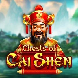 Chests of Cai Shen slot logo by Pragmatic Play at SportsBet Casino