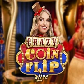 Crazy Coin Flip slot logo by Evolution at SportsBet CasinoCrazy Coin Flip