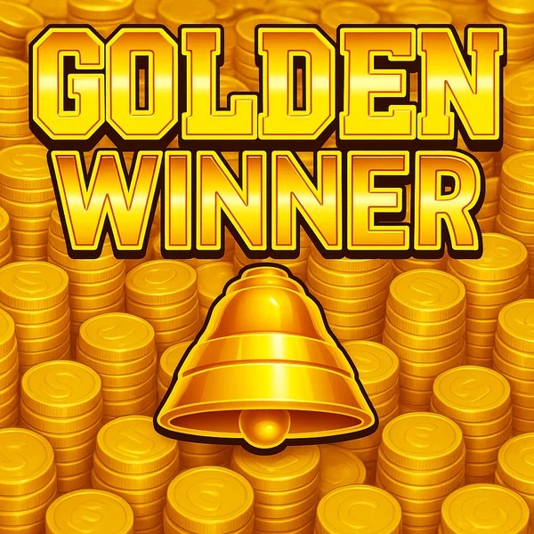 Golden Winner slot logo by Inspired Gaming at SportsBet Casino