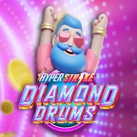 Slots logo of Hyper Strike Diamond Drums from Gameburger Studios at SportsBet Casino