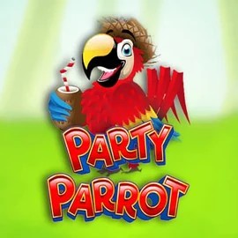 Party Parrot slot logo by Rival at SportsBet Casino