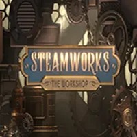 Steamworks The Workshop game by Peter &amp; Sons – logo hosted on SportsBet Casino